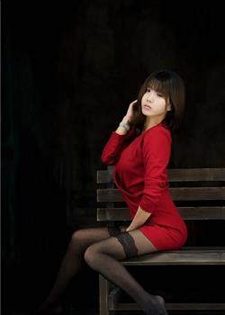 韩国第一车模顶级美女柳智慧红衣黑丝图片魅惑到不行