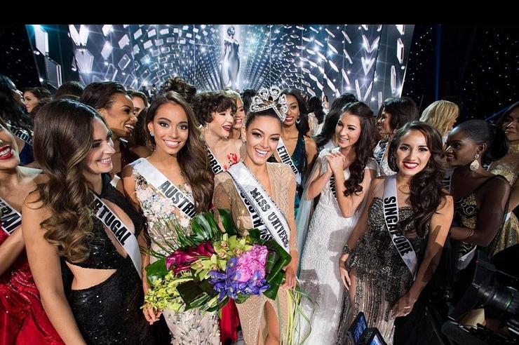2017年环球小姐决赛举行 21岁南非佳丽夺环球小姐冠军
