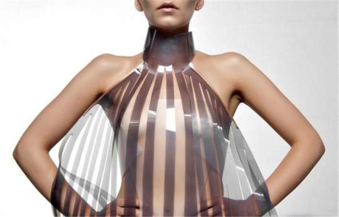 概念服装Intimacy Dress大胆时装表演透明装