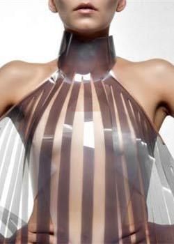 概念服装Intimacy Dress大胆时装表演透明装