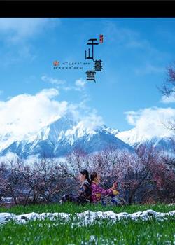 藏族美女踏雪寻梅摄影写真 网友赞“每张都是壁纸”