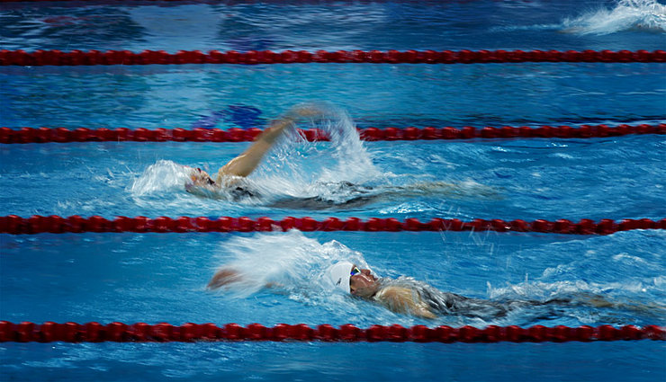 摄影图片 北京短池游泳世界杯赛