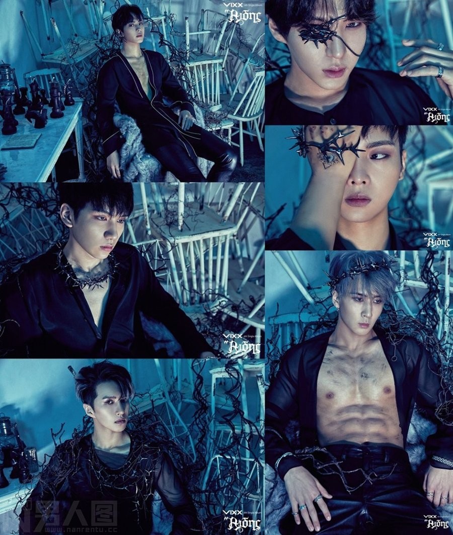 韩国男团VIXX单曲专辑《Hades》预告照