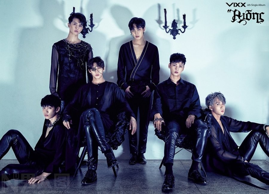 韩国男团VIXX单曲专辑《Hades》预告照