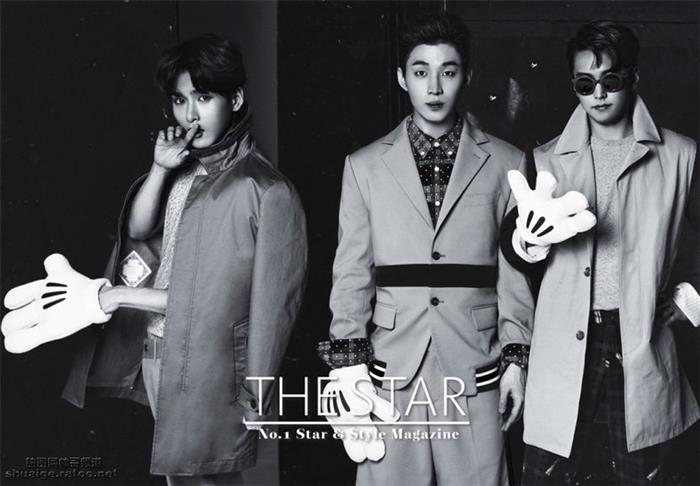 韩国帅哥SJ-M《THE STAR》时尚杂志封面