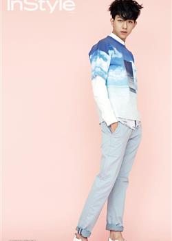 韩国帅哥李正信《Instyle》时尚杂志封面