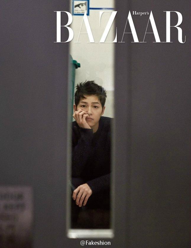 宋仲基Harper’s Bazaar韩国版五月刊