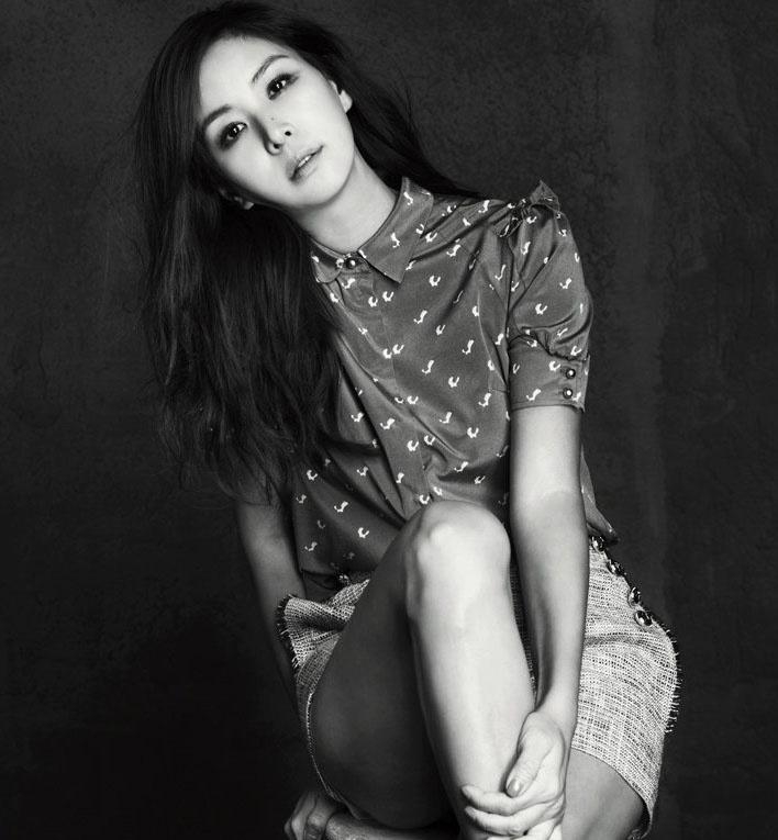 张东健高小英 韩国女明星高小英时尚写真