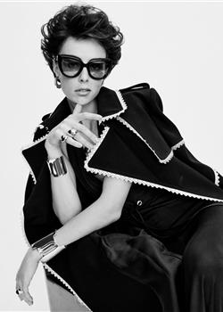 法国女演员安娜莫格拉莉丝时尚杂志封面写真