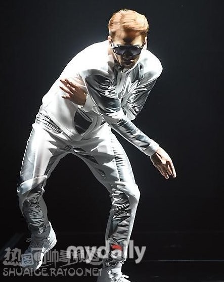 韩国歌手Rain首尔奥林匹克公园演唱会舞台照图片