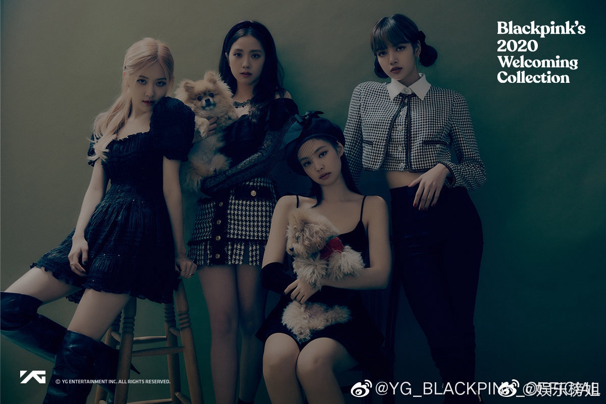 BLACKPINK新曲ReadyForLove宣传海报图片