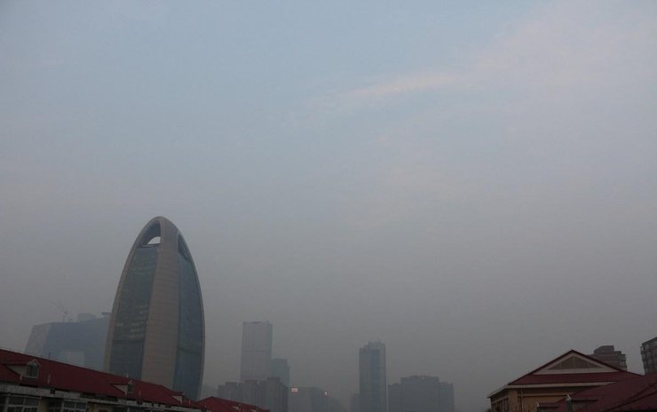 北京发布雾霾预警 空气质量或达重度污染