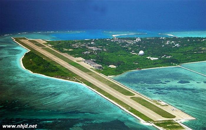 南海九大岛礁机场:看中国碾轧越菲