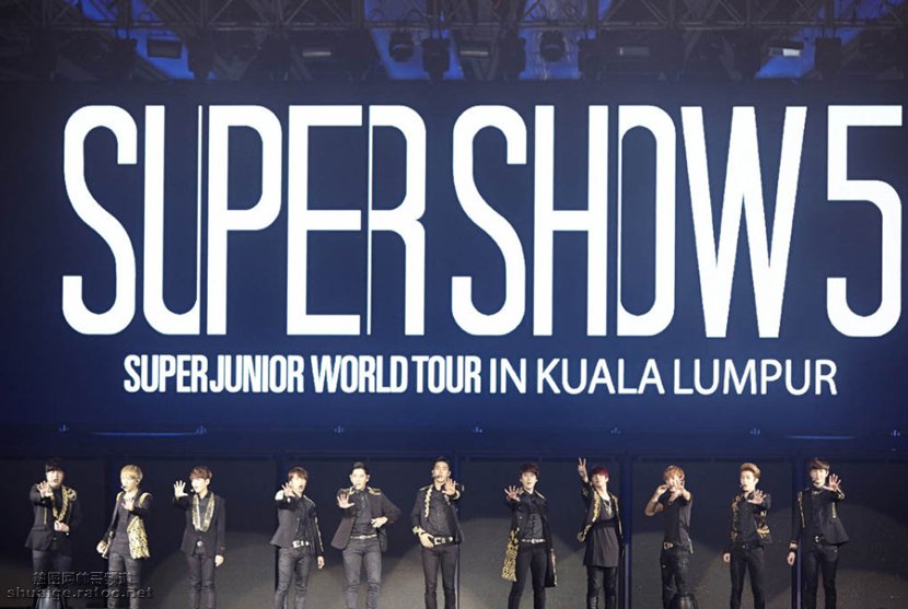 super junior马来西亚演唱会帅气舞台照